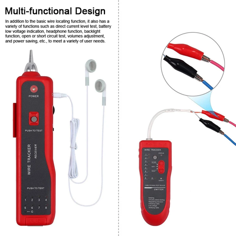 Enhanced Network Line Finder and Signal Tester