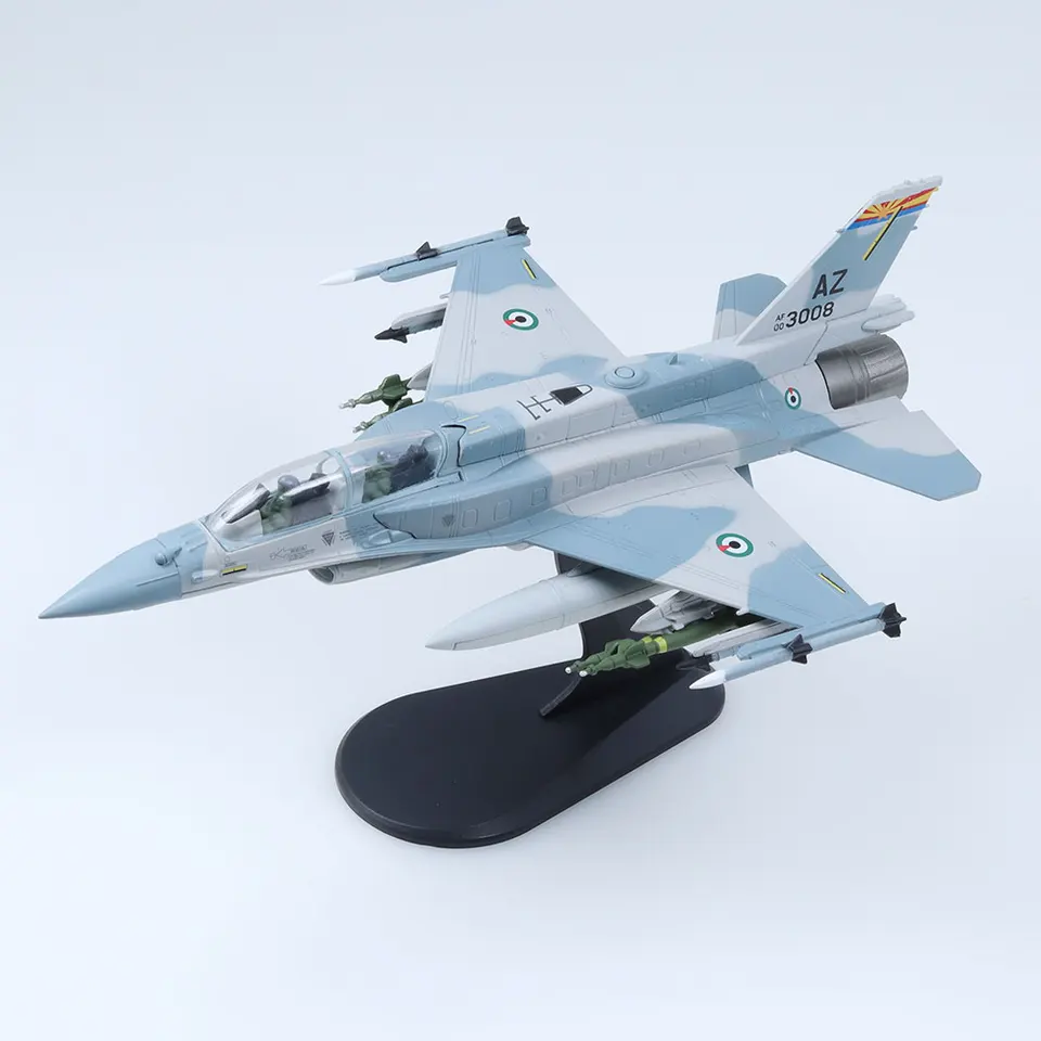 1/72 Scale F16F Fighter Diecast Airplane Model