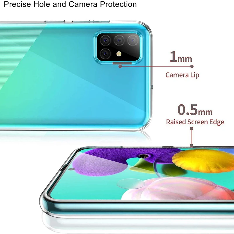Ultrathin Transparent Phone Case - Premium Clear Cover