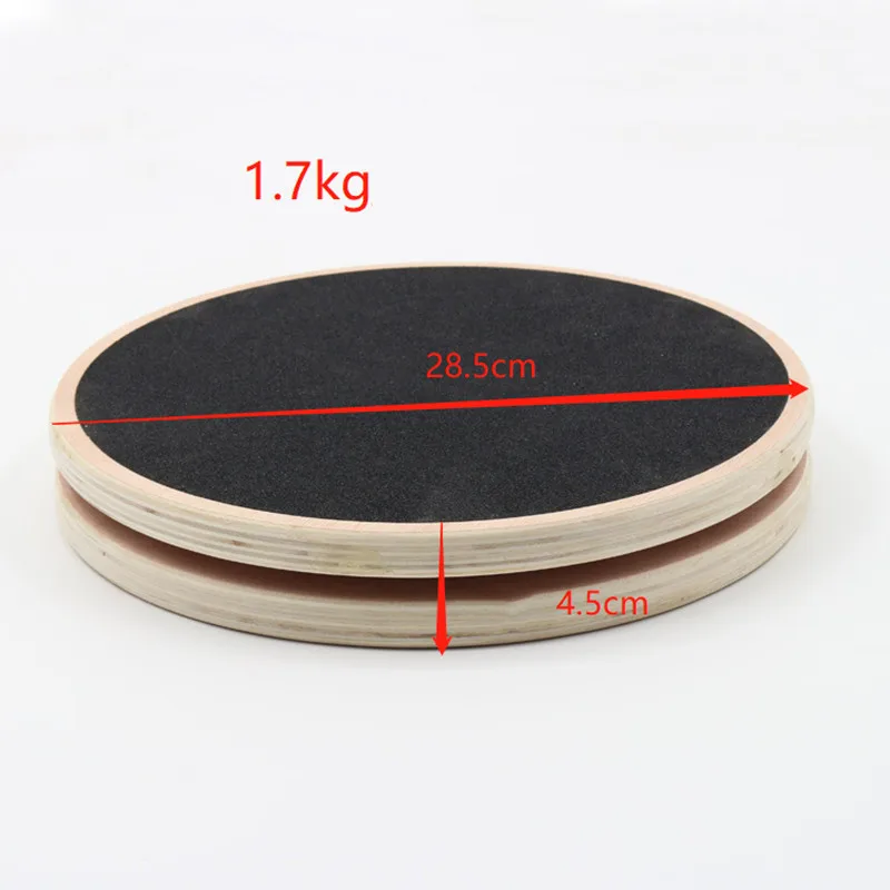 Solid Wood Waist Twisting Disc Fitness Balance Board Weight Lose Trainer Massage Wriggling Plate Twister Exercise Equipment