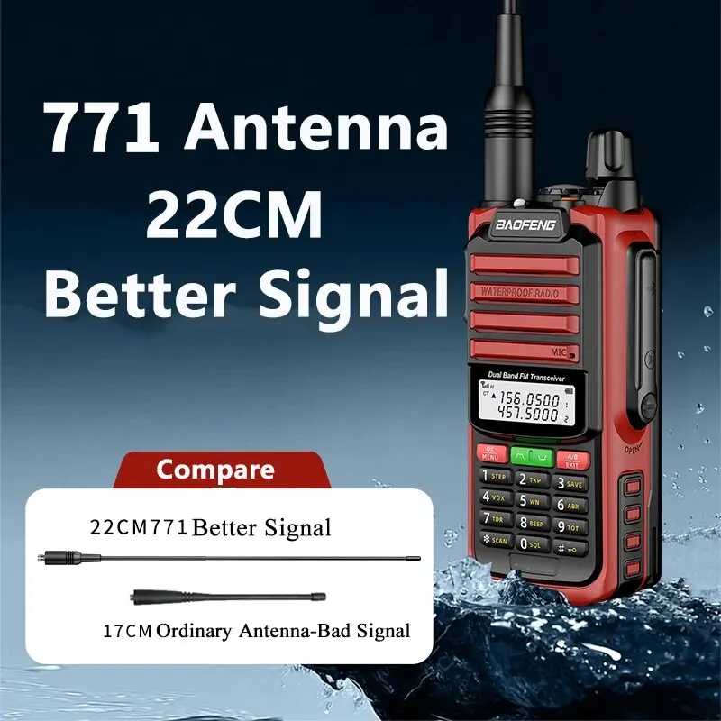 Baofeng UV-68 Pro Max V2 10W IP68 Walkie Talkie Waterproof High Power CB Ham Long Range UV-S22 Pro V2 UV-98 Pro Portable Radios 3