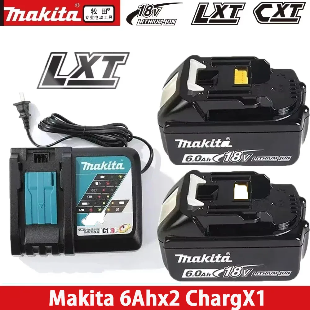 Makita 6Ahx2 ChargX1