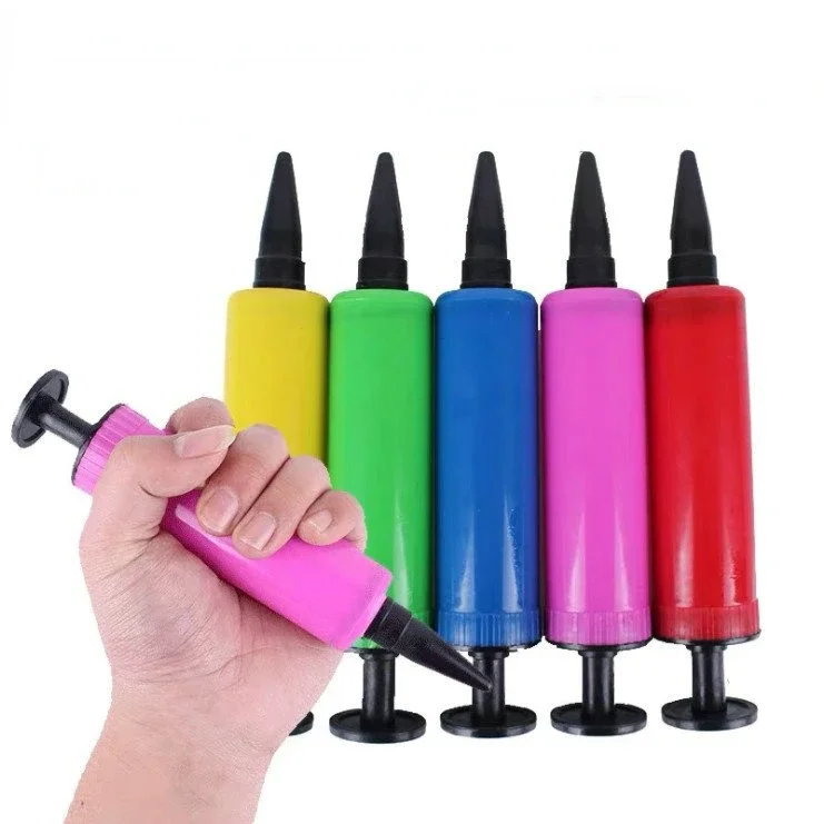 Useful Portable Balloon Pump 1Pcs For Baloons Inflatable Toys And Foil Air Ballon Plastic Hand Pump Wedding Birthday Party Tools Balloon Pump