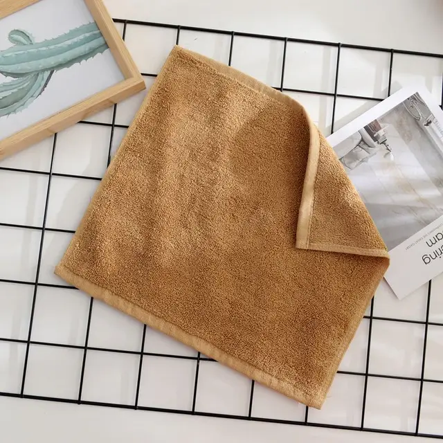 30x30cm Square Handkerchief Towels Plain Multi-color Hand Towel Portable Soft Quick Drying Mini Washcloth Absorbent Платок 핸드타올 5