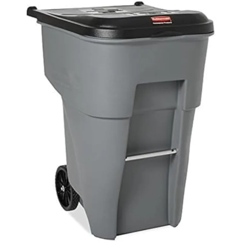 

Rubbermaid Commercial Products Brute Rollout Trash/Garbage Can/Bin with Wheels