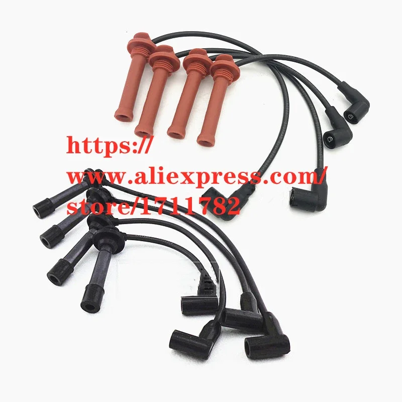 

Ignition Cable Kit For Chery QQ S11 A1 Kimo QQ6/S21 Jaggi 472 Engine High-voltage Cable S11-3707020BA/S11-3707020CA