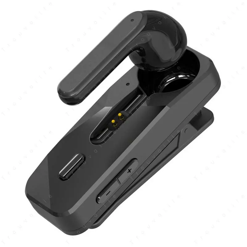 Collar Earphones Bluetooth 5.1 Wireless Headset Business Headset With Mic Sports Ear Hook Lotus One Ear Handsfree Free Shipping 6