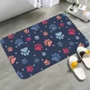 Dog Tracks Print Self-adhesive Art Poster Whitepaper Prints Posters Artwork Aesthetic Art Wall Painting 4