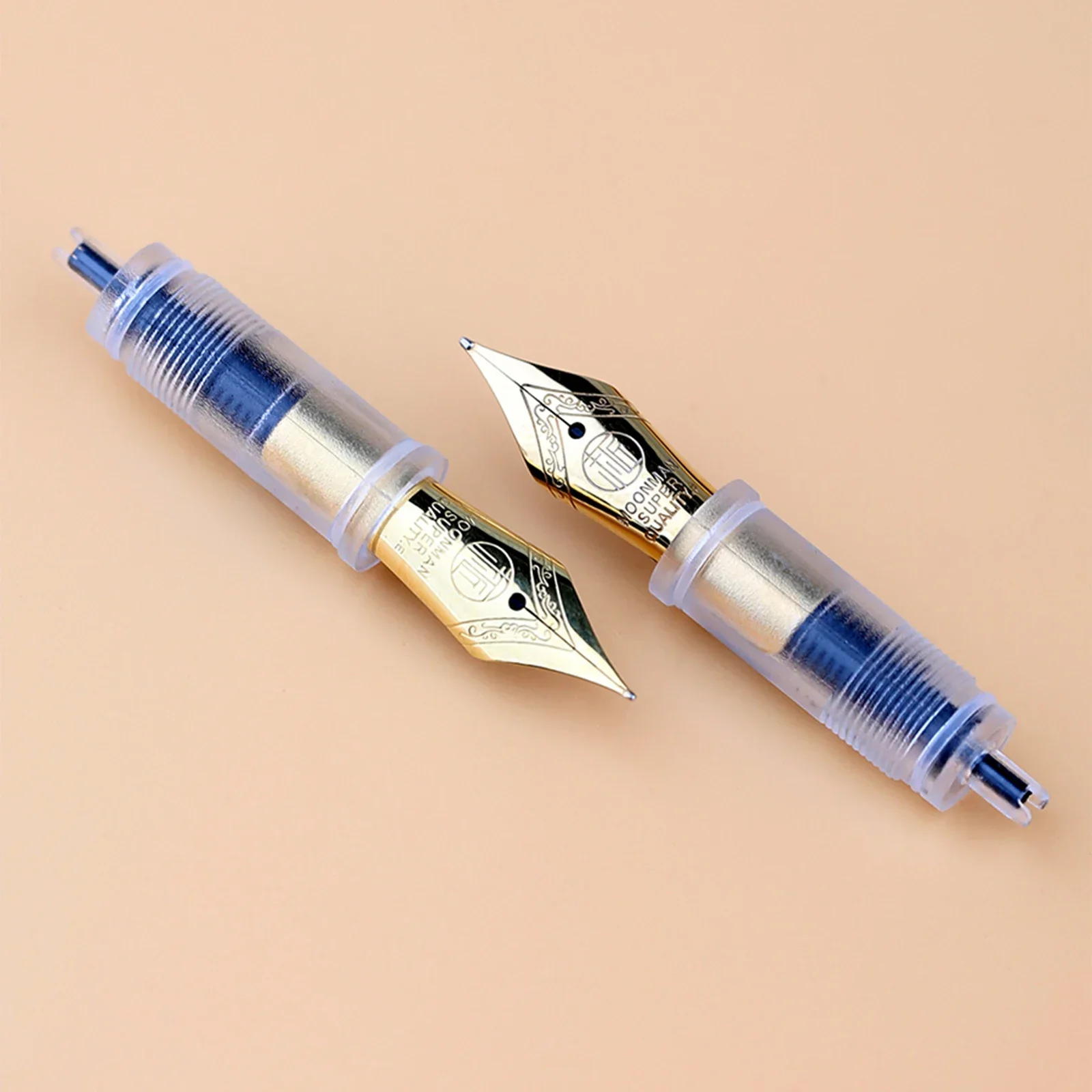 마존 완카이 2 세대 만년필 펜촉 세트, 금도금 EF F 교체 펜촉, 학교 사무실 필기 문구