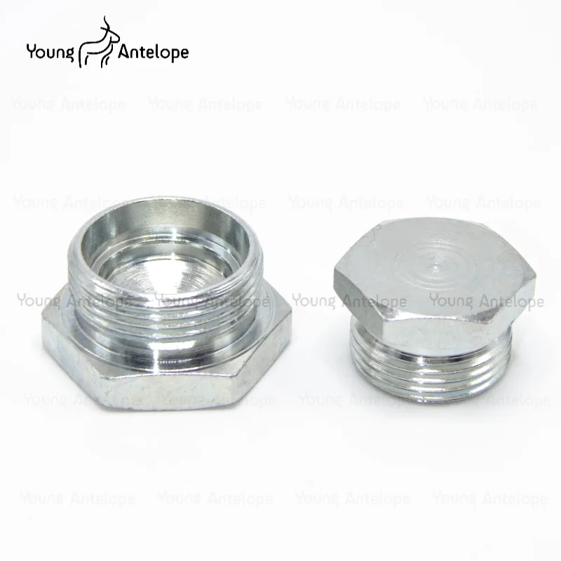 Metric Male Thread H-type 24 Degree Cone Sealing Ferrule Type Oil Plug High Pressure Hydraulic Joint M18 M22 M30 connection joint