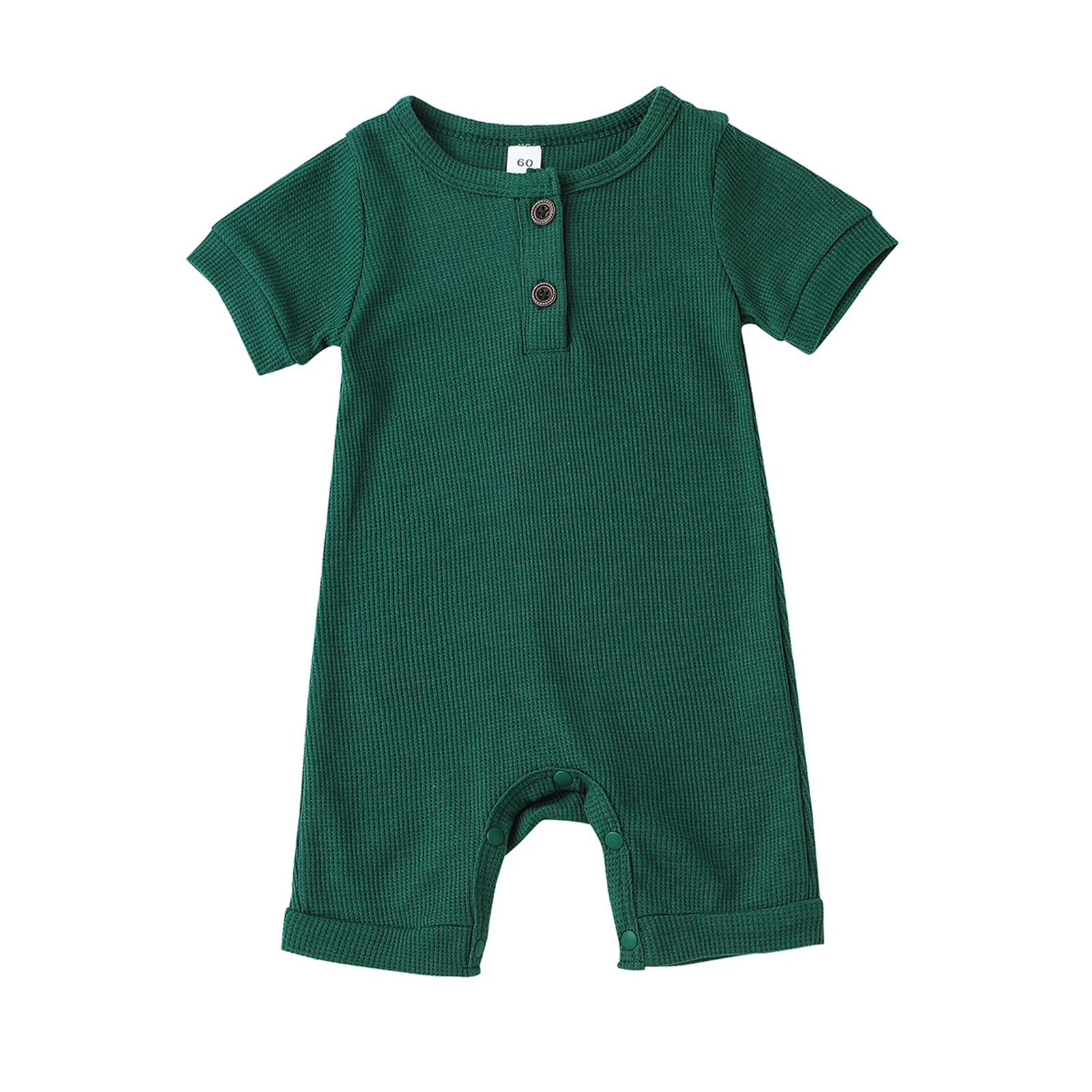 bright baby bodysuits	 2022 Baby Girls Boys Jumpsuits Baby Simple Solid Color Short Sleeve Romper Cotton Summer Clothes Baby Rompers bamboo baby bodysuits	 Baby Rompers