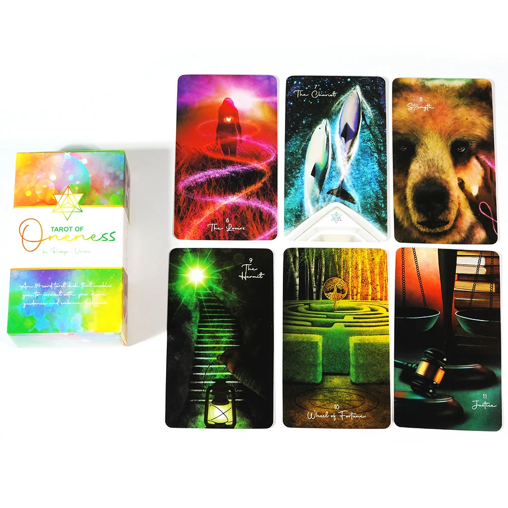 Tarot of Oneness 84-card tarot deck that enables you to connect with your divine guidance and embrace Oneness 4