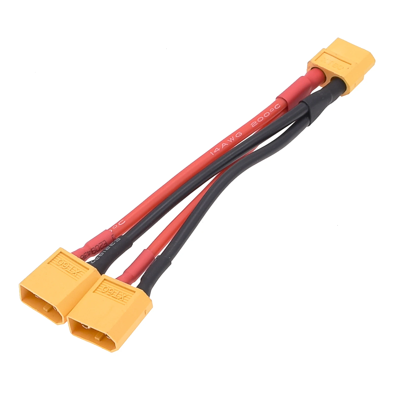 Câble de décharge XT60 12AWG 10cm pour batterie RC