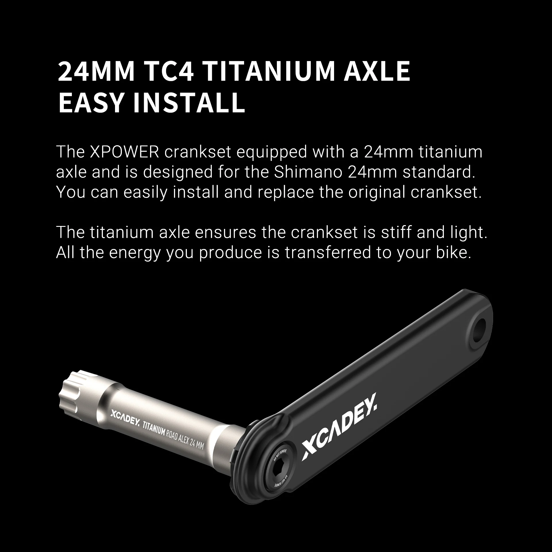 Xcadey-マウンテンバイク用のパワーメーターとボトムブラケット,104