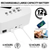 Rechargable UV LED Nail Lamp Dryer With HD Display Smart Nail Drying Lamp for Fast Dry Curing All Gel Nail Polish Manicure Tools 5