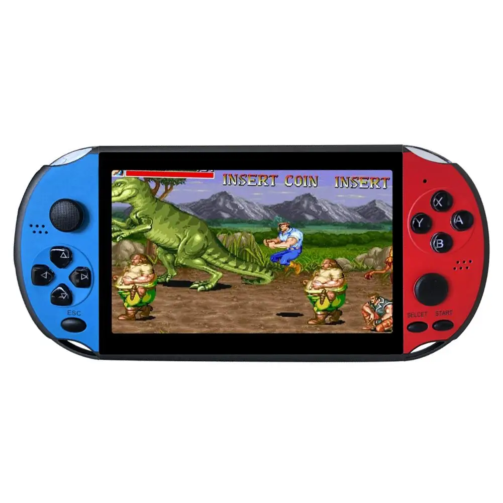 X7/12 Protable Handheld Gaming Console 8G Retro Mini Pocket Video Game Consoles Built-In 2000+ Classic Games Gift for Kids 