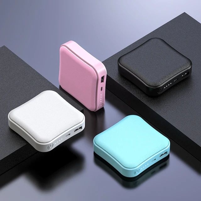 Cartoon Square Mini 8000mAh Portable Outdoor Camping External