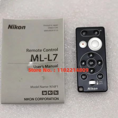 Nuovo Telecomando Wifi Ml-L7 Per Fotocamera Nikon P1000 P950 B600 A1000 Z50