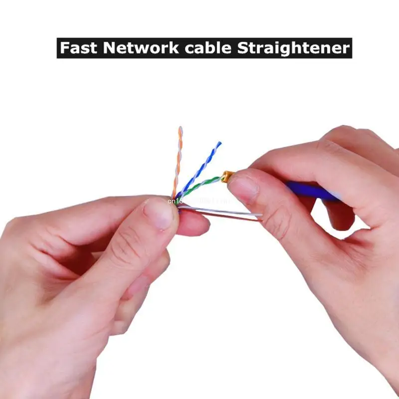 Rj11 전화선 라인 코어 분리기 Lan 케이블 직선기 CAT5 CAT6 CAT7 Dropship