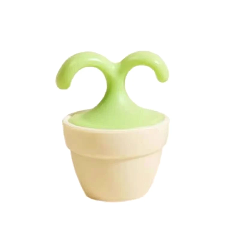 Zervikales lymphatisches Eis massage gerät niedliche Topfpflanze Roller Ball Auge beruhigend magisches Werkzeug Schreibtisch dekoration Hand entspannendes Massage gerät – Detail 8