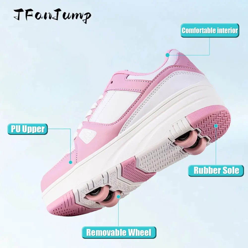 Roller Skate Shoes Kids Snickers With Wheels Children Rollerskates Fashion  Outdoor Sports Shoes Girls Boys Gifts For Kids - AliExpress 18, image size:1000x1000