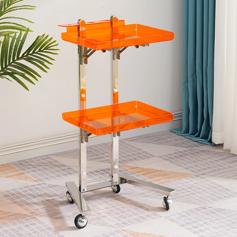 

Equipment Tea Salon Trolley Utility Beauty Tattoo Lash Salon Trolley Storage Work Carrello Portaoggetti Salon Furniture RR50ST