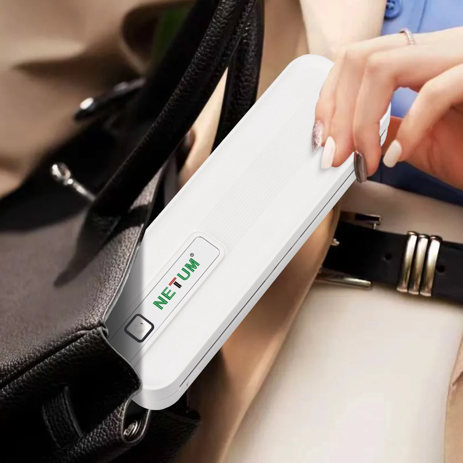 Portable A4 Thermal Printer Inkless  Bluetooth Compatible Mobile Office Document Photo Printer Perfect for Travel & Home Use - 3