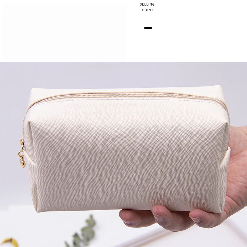 Women Travel Makeup Bags PU Leather Storage