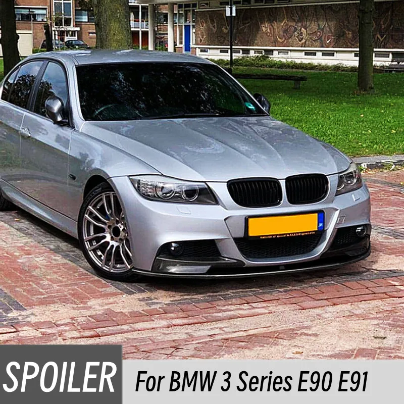

For 2009-2012 BMW 3 Series E90 E91 Car Front Bumper Lip Chin Spoiler Splitter Diffuser Bodykit M Sport Tuning Accessories