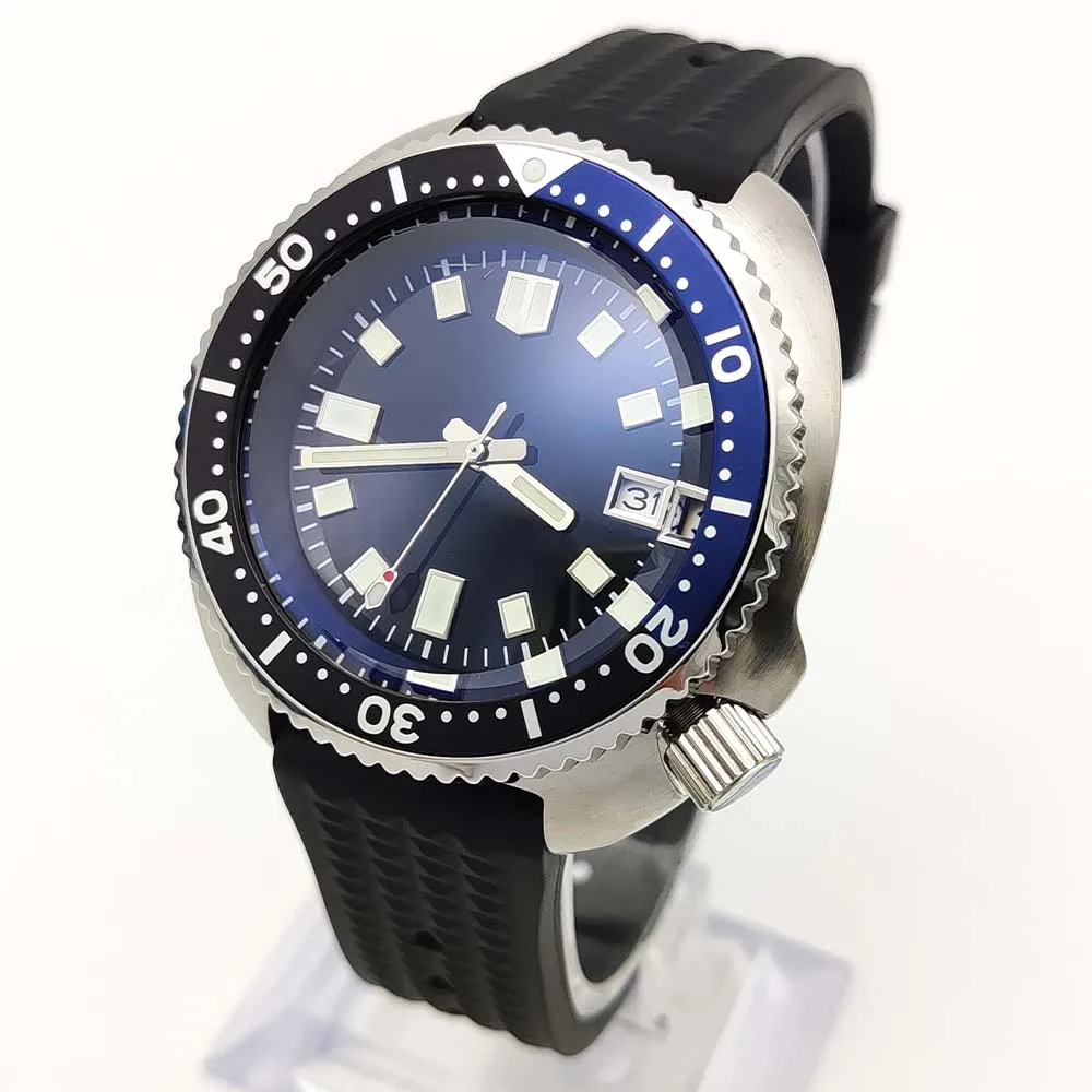 41mm Sports Mechanical Watch Men's Japanese NH35 Sapphire Stainless Steel Case Automatic Watch Clock