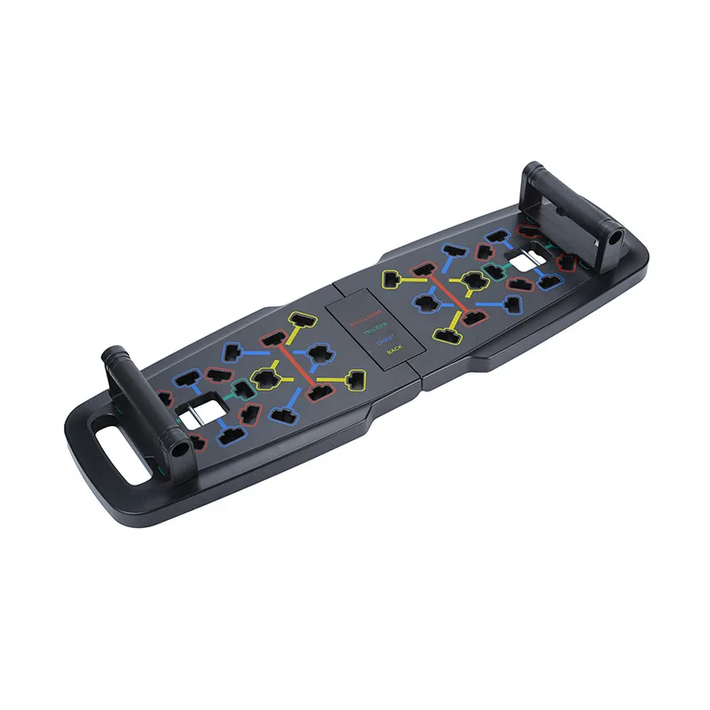 Push Up Board Portable Multi-Function Foldable 10 in 1 Push up Handles for Floor Professional Up Strength Training