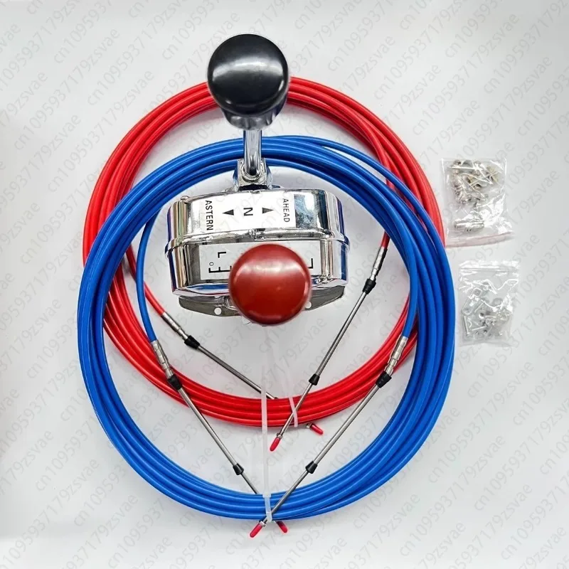 Marine Japanese-style double-handle throttle controller cable manipulator gear shift flexible shaft Marine throttle