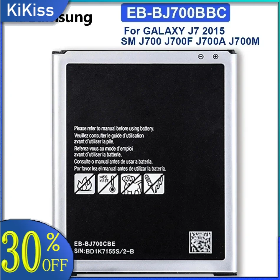 

Аккумулятор для Samsung Galaxy, EB-BJ700BBC, EB-BJ700CBE, 3000 мАч, J7, J7008, J4, J700F, J7009, J7000, J701F