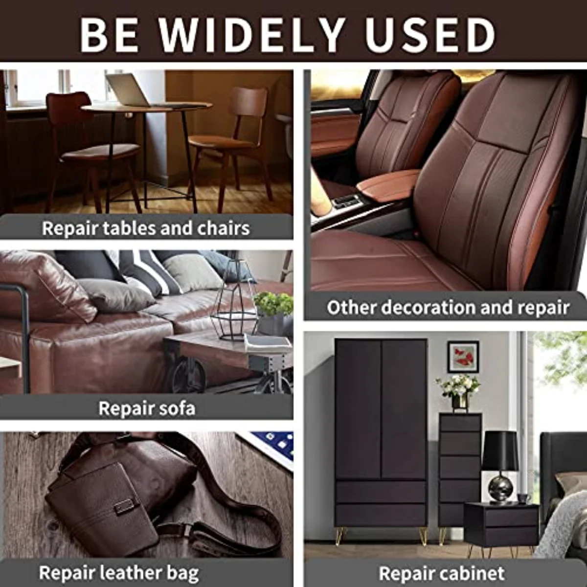 Repair Patches Leather Repair Patches Leather Repair Patch Self Adhesive Leather Repair Large Repair Tape for Couches Furniture Car Seats Cabinets Wall