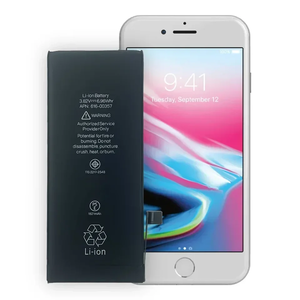 IPhone 8G 携帯電話バッテリー I8 8 A1863 A1905 世代大容量 1821MAh