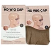 10 Pcs HD Thin Wig Cap Transparent and Invisible Sheer Wig Cap for HD Wigs Wig Accessories 3