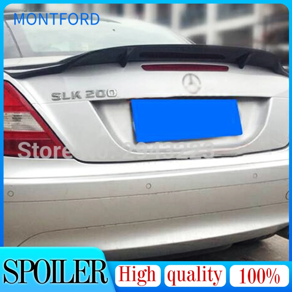 Ala Spoiler Posteriore In Fibra Di Carbonio Per Mercedes R171 R Style Benz Slk Class R171 2004 - 2010 Slk200 Slk280 Slk300 Slk350