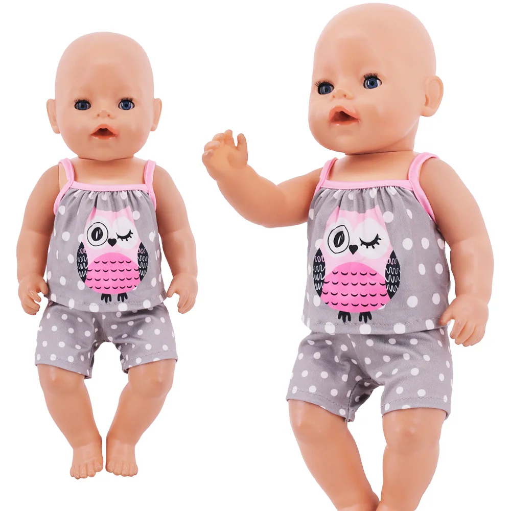 T-Shirt + Shorts für 43 cm große Baby-Reborn-Puppen, Zubehör, 18 Zoll, amerikanische Puppe, Mädchenspielzeug, Our Generation Nenuco – Detail 24