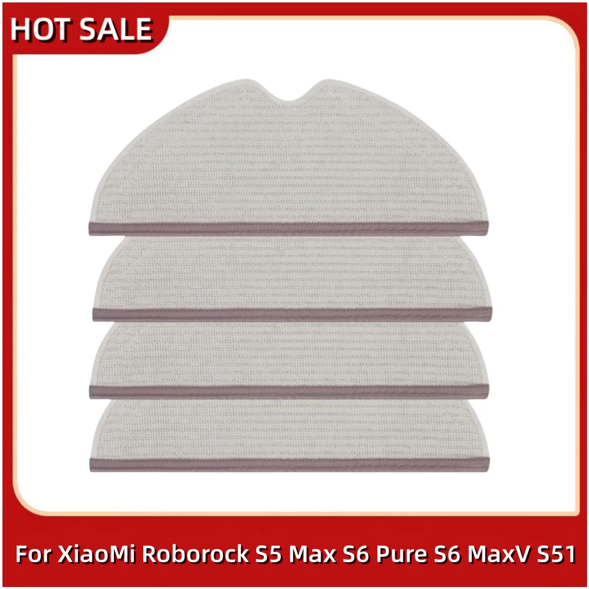 Upgraded Version Cleaner Robot Mop Cloths Rags For XiaoMi Roborock S5
