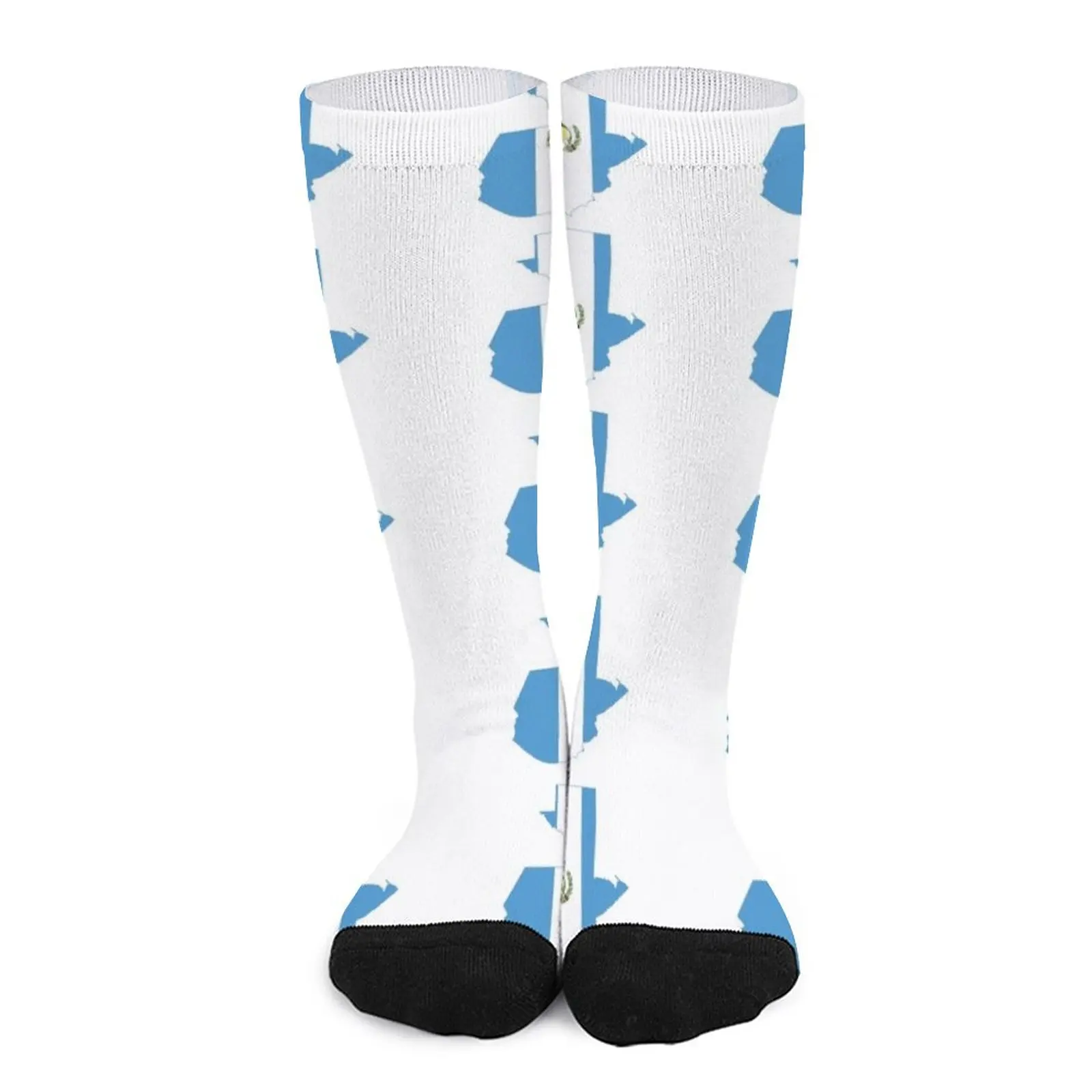 Flag Map of Guatemala Socks Fun socks funny gift Funny socks man