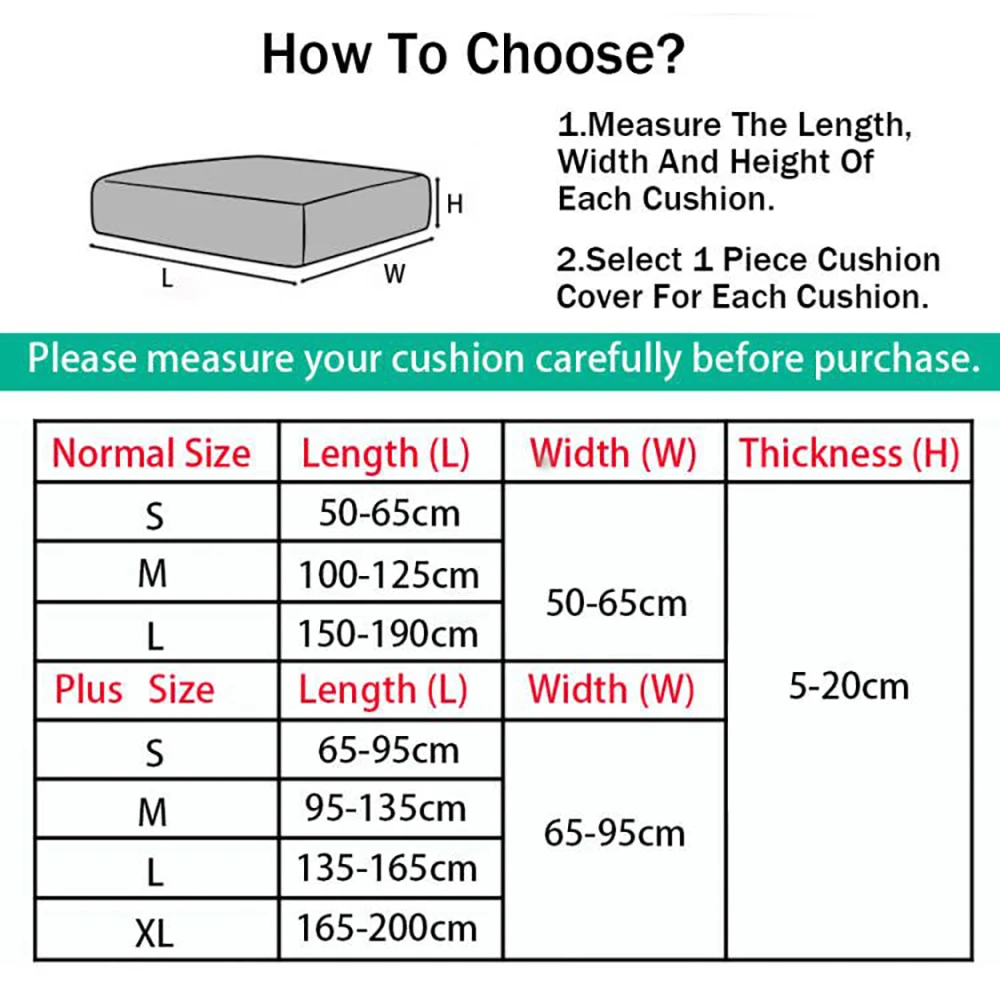 Elasticated Velvet Sofa Seat Cushion Covers Plush Chair Cover Corner Sofa Cover Furniture Seater Sofa Slipcover for Living Room 5