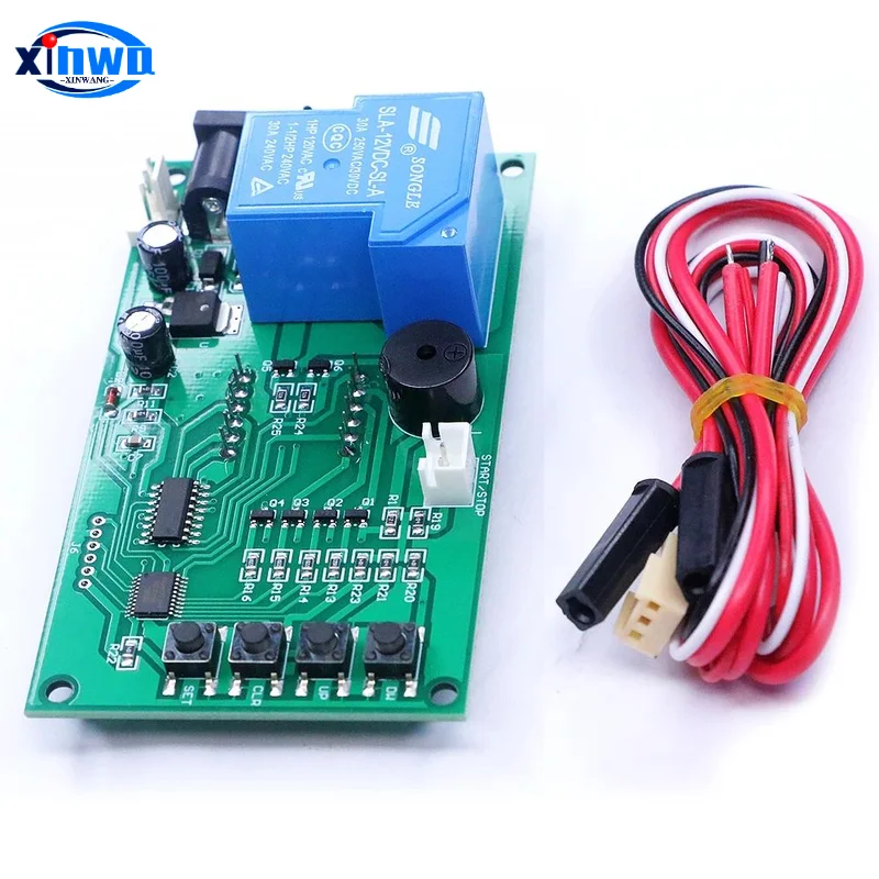 타이머 컨트롤 보드 코인 수납기, 마사지 의자 물 테이블로 아케이드 자판기 세탁기 게임 타임 컨트롤러, 4 자리