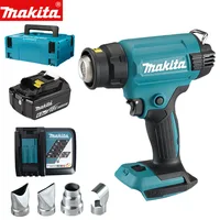 Makita DHG181 18V Heat Gun Cordless Temperature Control 150-550°C Portable Rechargeable Car Film Heat Shrink Tube Hot Air Gun 1