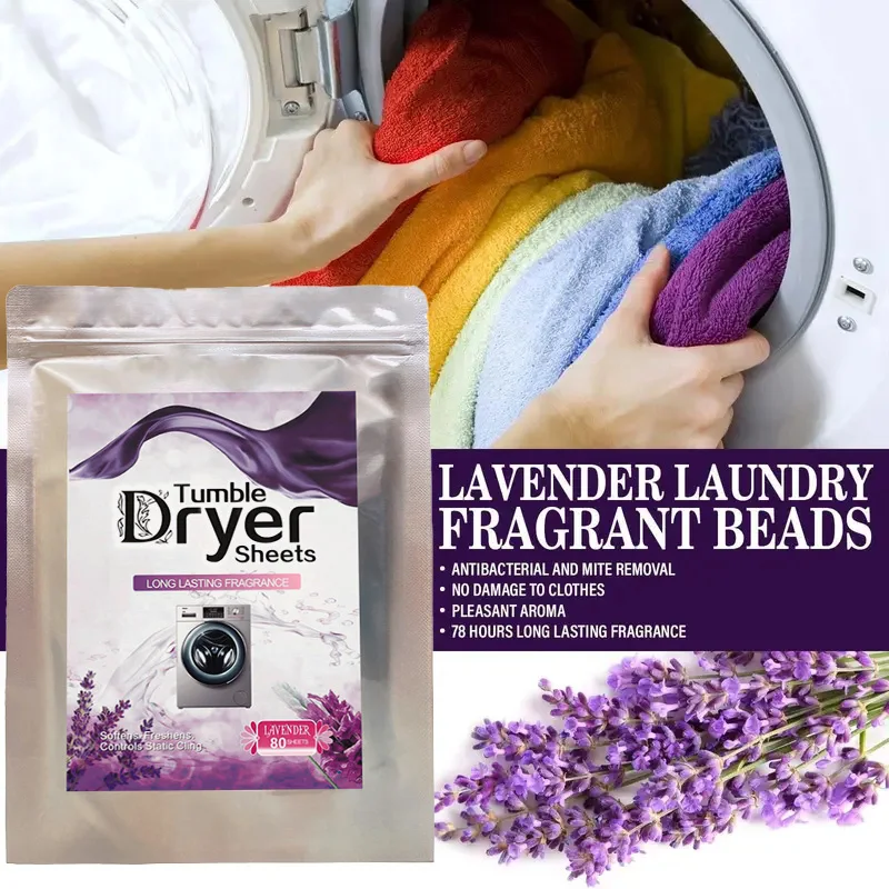 80pcs Fabric Softener Sheet For Dryers Fabric Softener Sheets