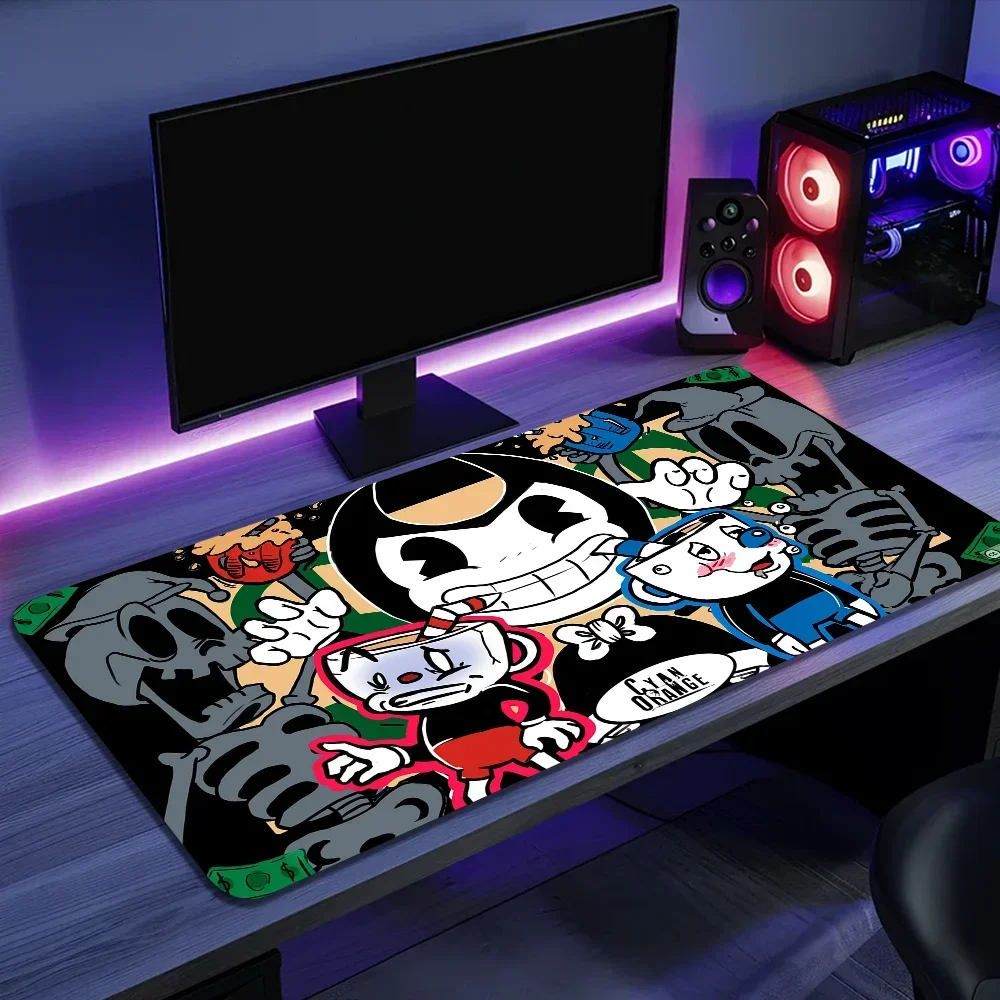 Cuphead High Quality Customized Laptop Gaming Mouse Pad Size For Gameing World Of Tanks CS GO Zelda 5