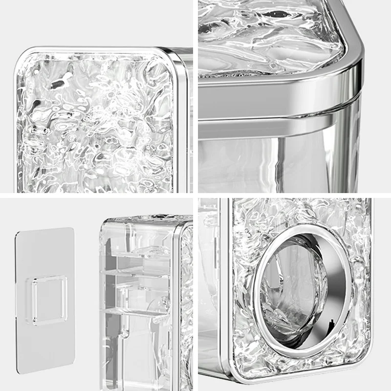 Automatic Toothpaste Squeezer Wall Mount Toothpaste Dispenser for Kids And Adults Toothpaste Storage Rack Bathroom Organizerer 5