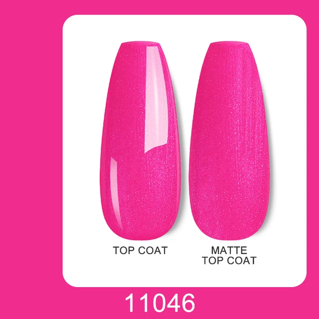 Arte Clavo 15ml Brown Coffee Color UV Gel For Nail Gel Nail Polish Varnish Hybrid Glitter Decoration Base Top Coat Set 11046