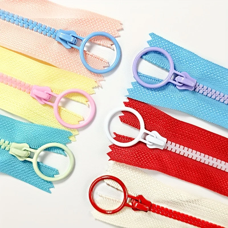 10 pcs3# Metal Zipper Pullers for Stationery Pen Bags Shoes Boots Bags