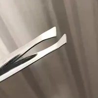 Stainless Steel Diagonal Tweezers For Zippo Kerosene Lighter Replace Cotton Wicks Felt Adjust Inner Tank Maintenance Repair Tool 2