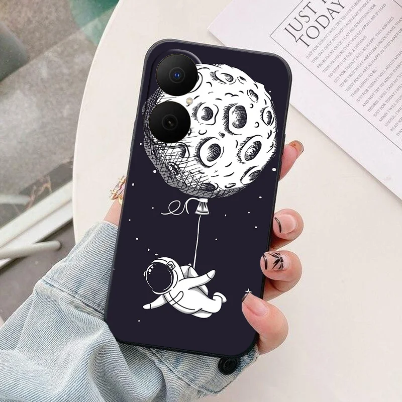 Astronaut Silicone Camera Protection Back Cover